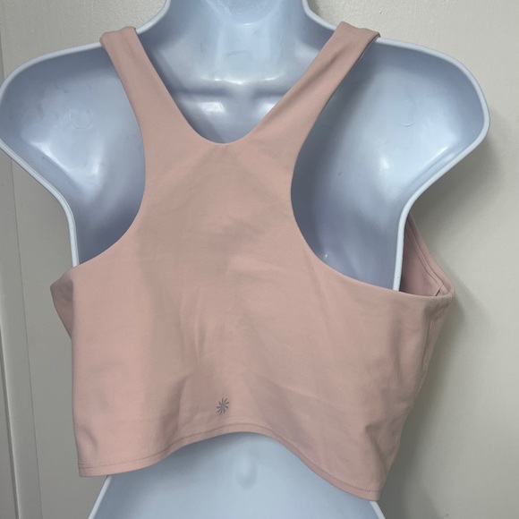 Item sold! Athleta Conscious Crop, Size XL, Ballet Pink, Removable Pads, EUC, - Picture 5 of 14